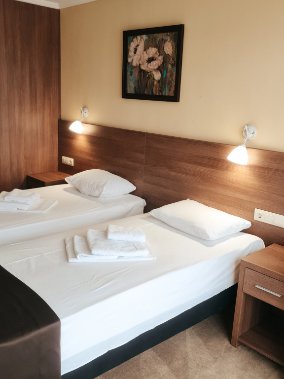 Baltica Hotel Complex Room Type - Comfort Plus Double room with lake view full double bed