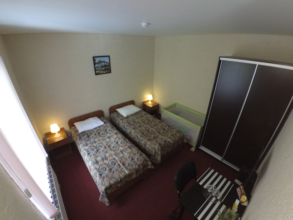 Podvore Hotel Room Type - Kitchen Double room twin beds