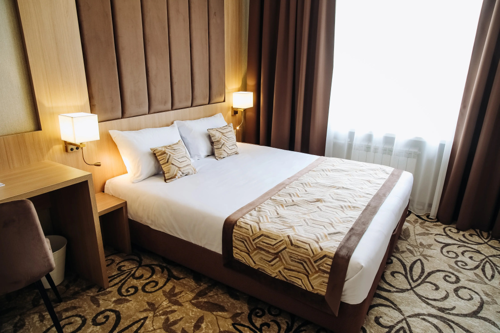 Aura Hotel Room Type - Eco Double room full double bed