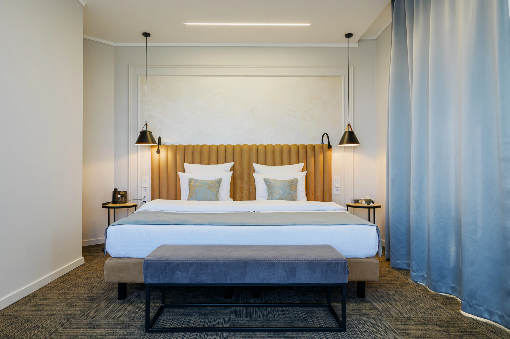 Kristall Hotel & Spa Hotel Room Type - Deluxe View Double room with balcony and with sea view full double bed