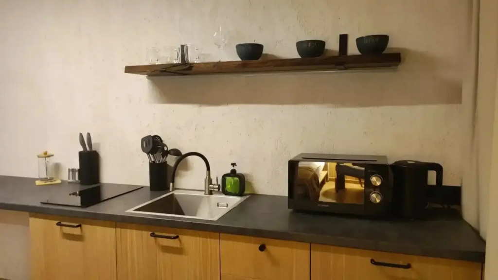 Коттедж Экоранчо Лодж-студия с панорамной ванной и сауной - фото 4