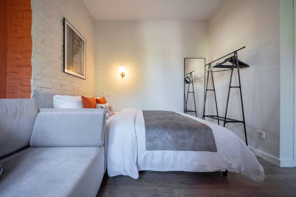 Двухместная студия Superior двуспальная кровать в Light house