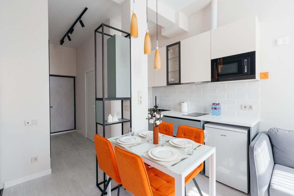 Апартаменты RED APARTMENTS Арт Лайт Сити апартамент Фрэнсис — фото