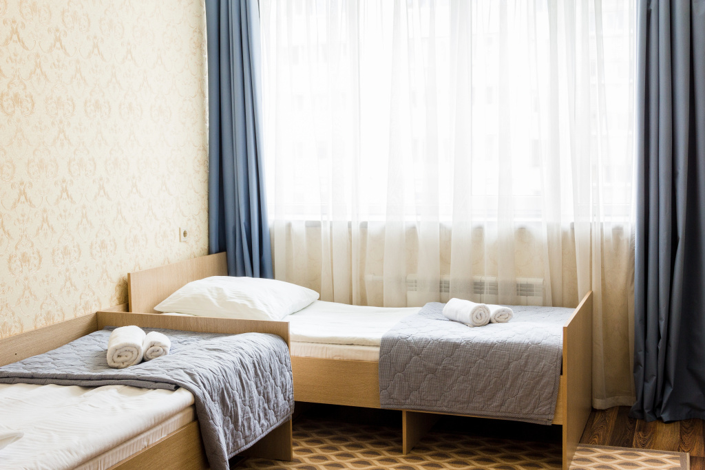 Svoyak Hotel Room Type - Standard Double room with city view twin beds