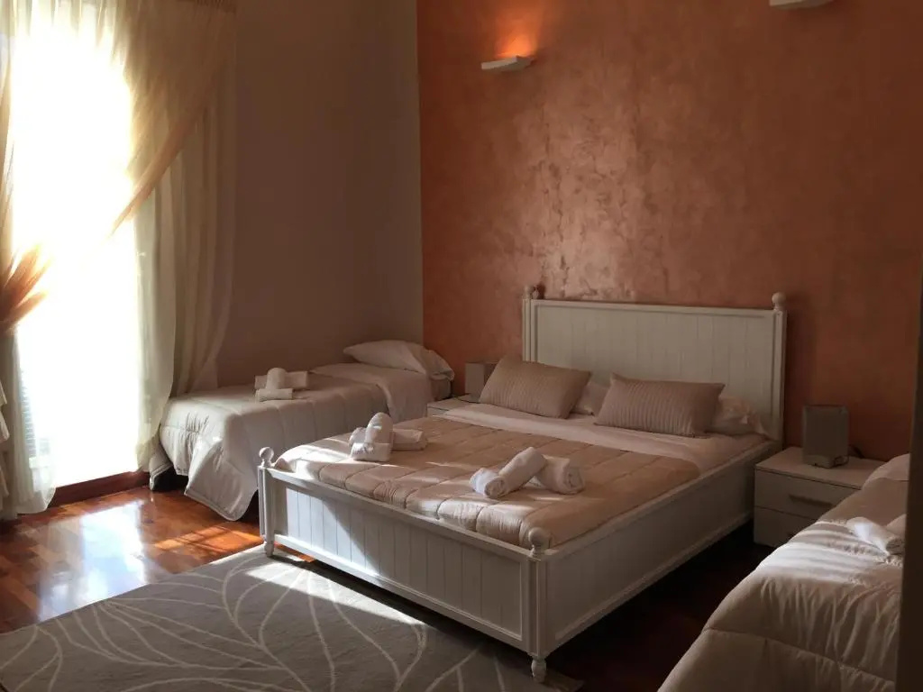 Standard Quadruple room with balcony