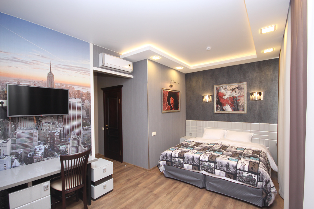 Gorodskoi Absolyut Hotel Room Type - New York Double room with city view twin beds