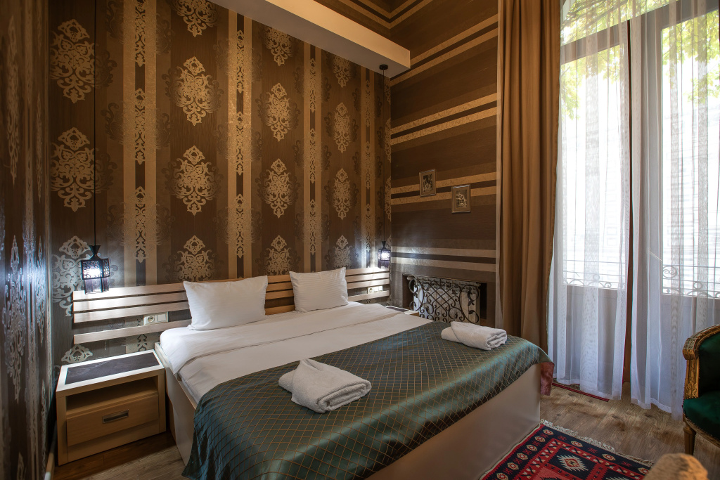 Standard Double room with balcony and with mountain view (full double bed)
