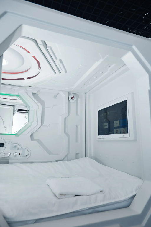 Mini hotel Qo'noq Capsule Hotel at Samarkand Railway Station