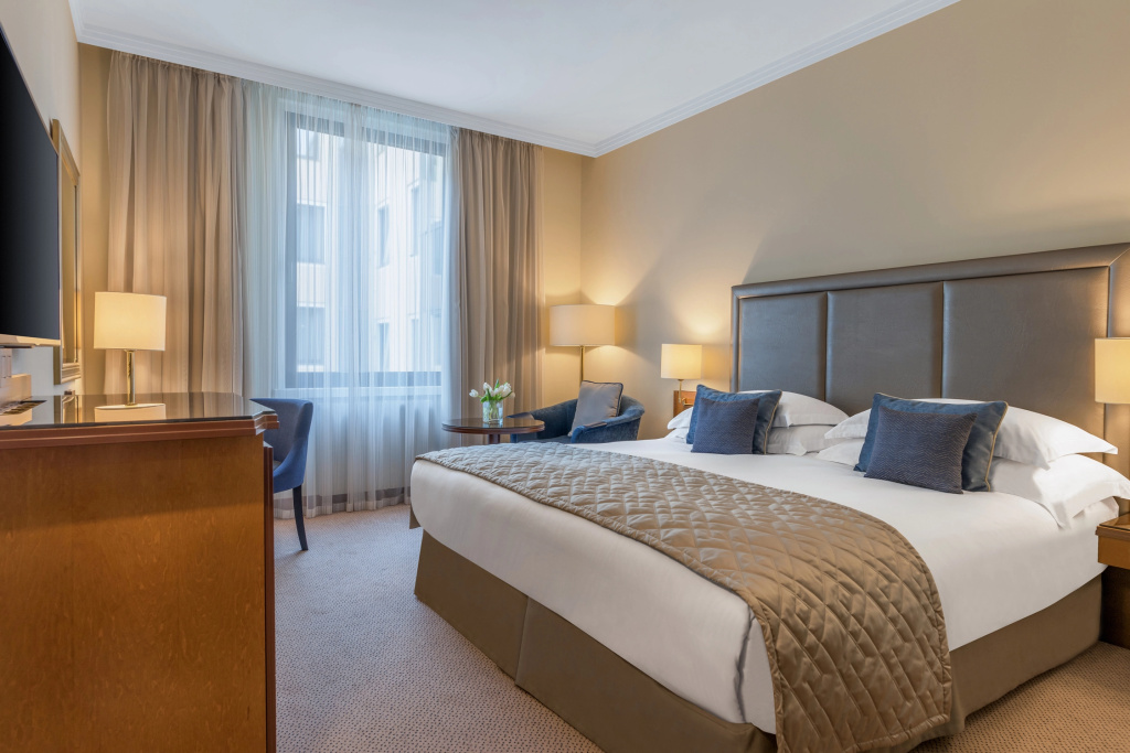 Corinthia Hotel Room Type - Standard Double room full double bed