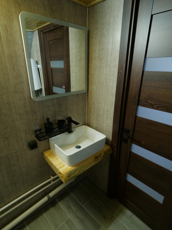 Шале с красивым видом из окна в Брусника