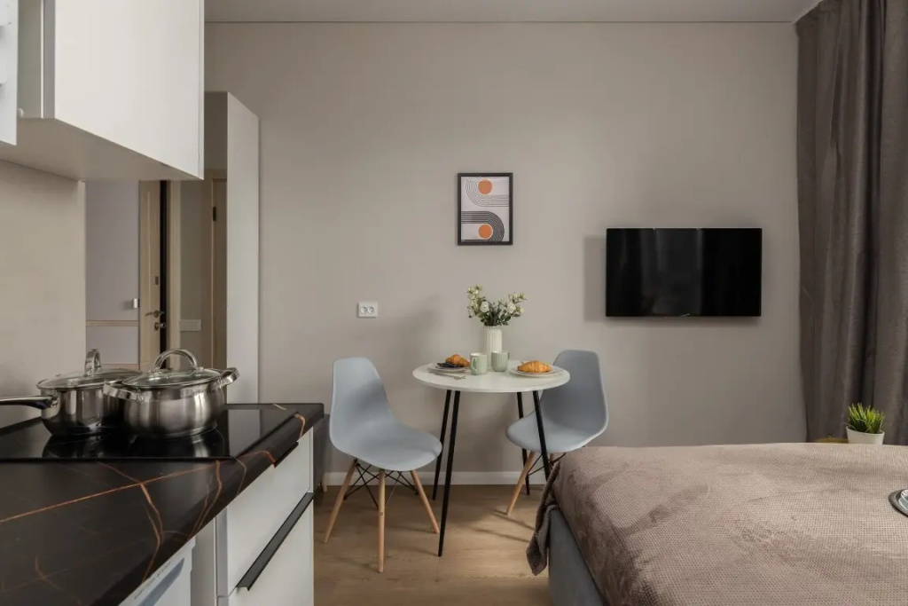 Апартаменты SMART LOFTS | Light | 5 мин до м Спартак | Стадион | Крокус Экспо — фото