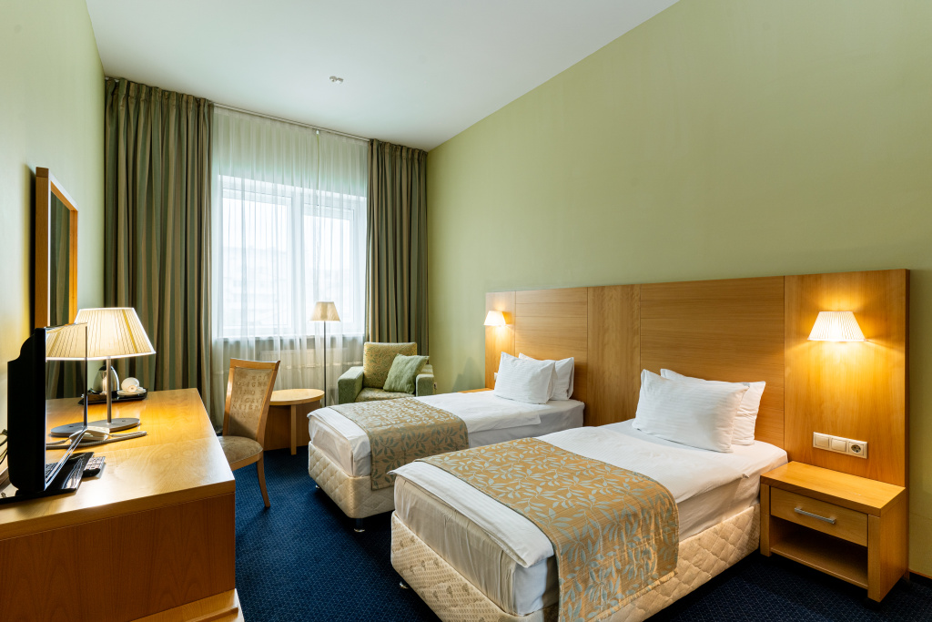 Biznes Hotel Evraziya Room Type - Standard Double room twin beds
