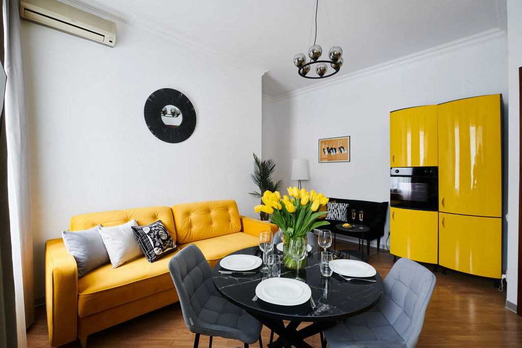 Квартира GM Apartments Яркая Трехкомнатная у Красной Площади — фото