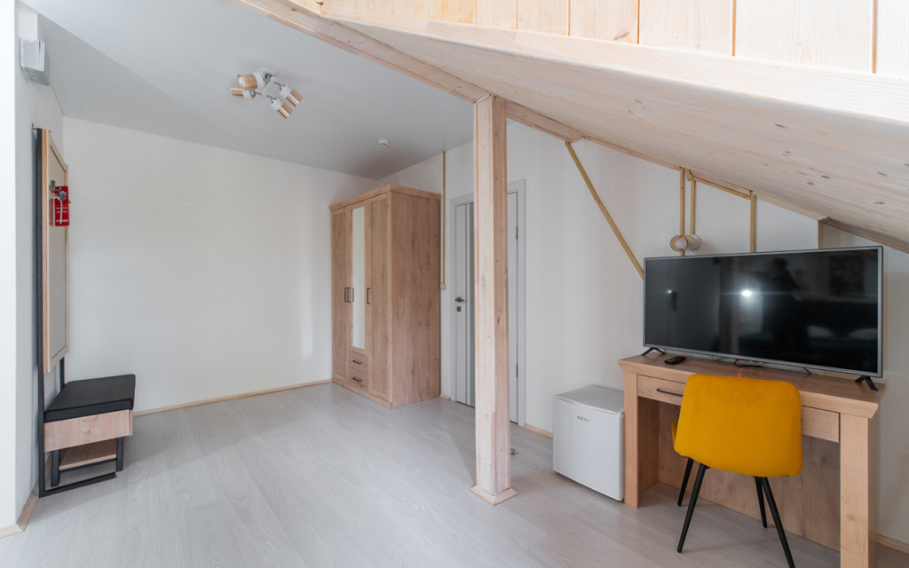 Двухместный номер (Building 3) Комфорт двуспальная кровать в Ателика Улиткино
