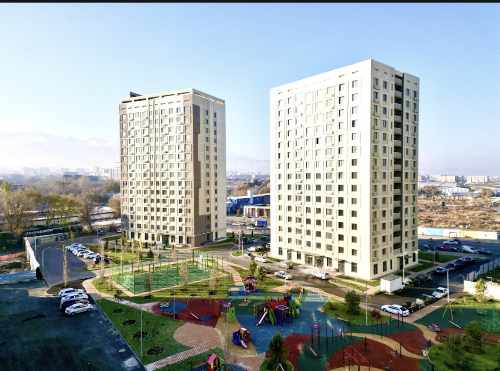 Prostornaya 2-komnatnaya v ZHk Auezov City Luxe 94 Flat