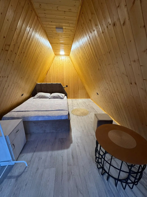 Частный дом Eco Villa - А Фрейм с Бассейном и Барбекю Зоной — фото