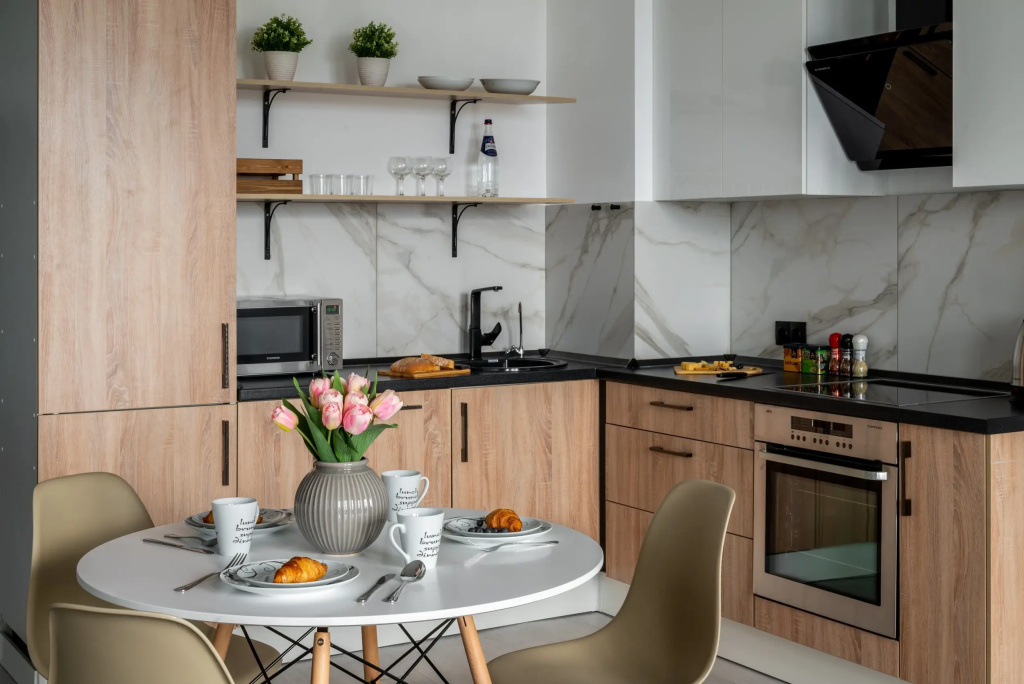 Апартаменты SMART LOFTS | Scandinavia | Вид с 21 этажа | ЖК бизнес-класса у метро Дмитровская — фото