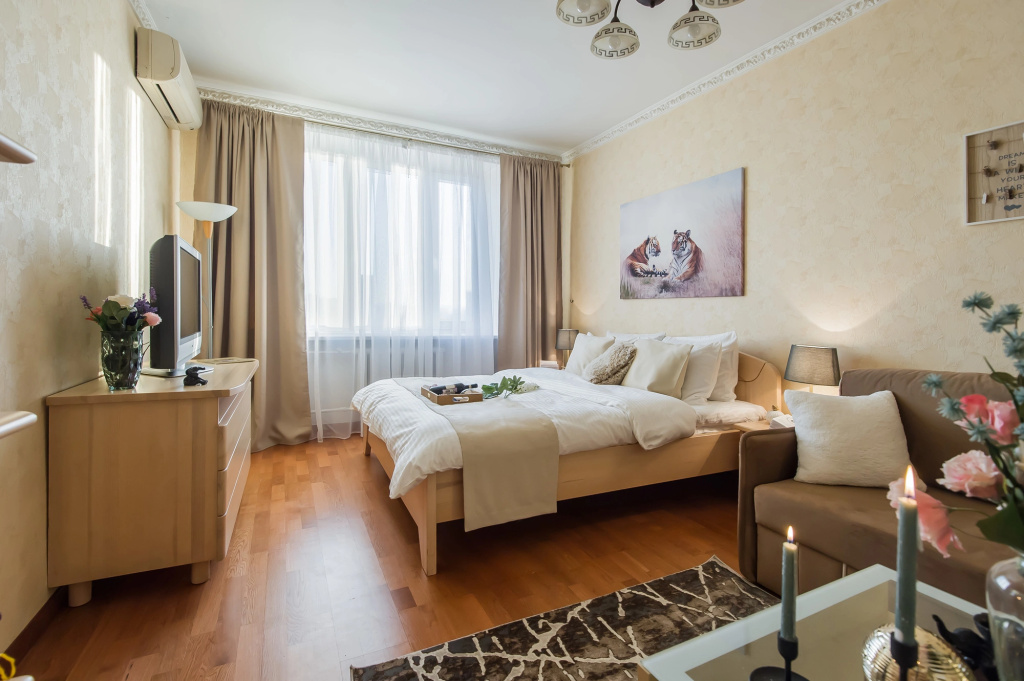 Квартира GM Apartments с Видом на Зоопарк и Moscow City — фото