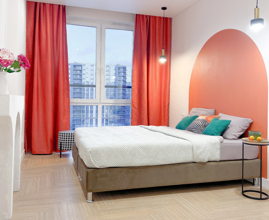 Апартаменты Квартира с панорамными окнами у Финского залива сети 4flats — фото