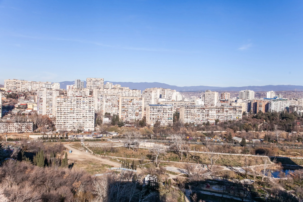 V Tsentre Goroda vozle Mziuri Parka Apartments