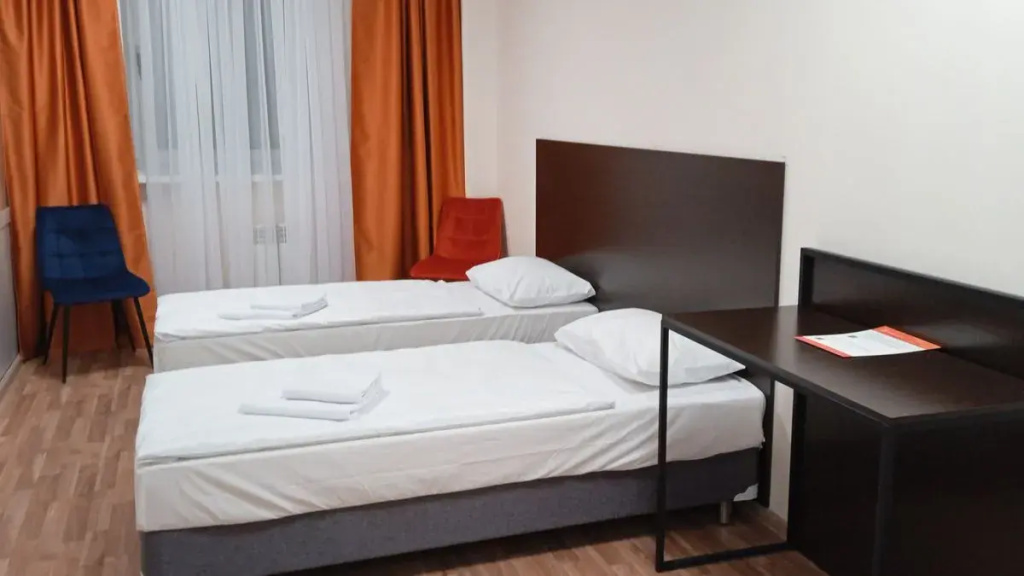 Smart Hotel KDO Ufa Hotel Room Type - Economy Double room twin beds