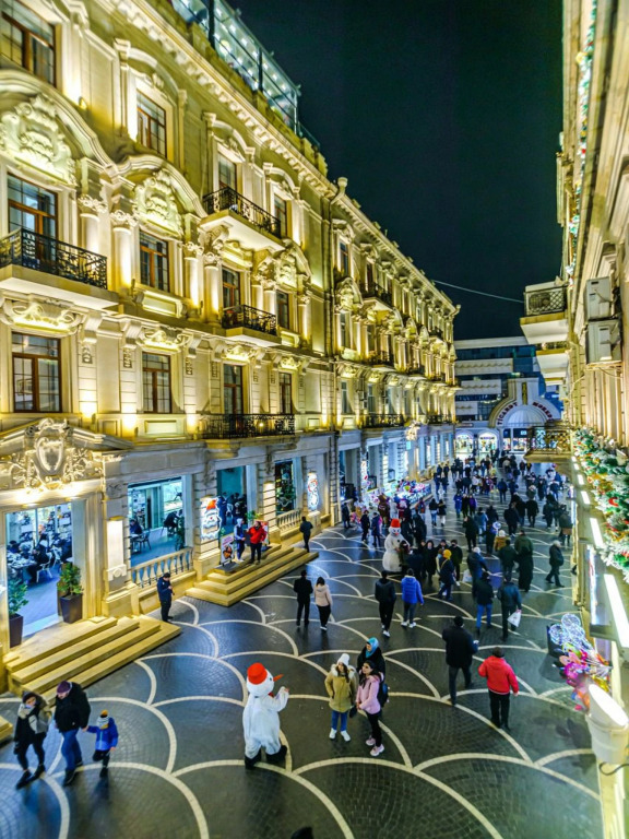 Апартаменты Luxury в Апартаменты Magnium Apartment at Nizami street