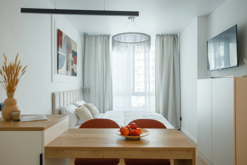 Отель Апартаменты SMART LOFTS | Coral | Новый ЖК у Медцентров (ФМБА, ЛОР, Неврологии) в Москве