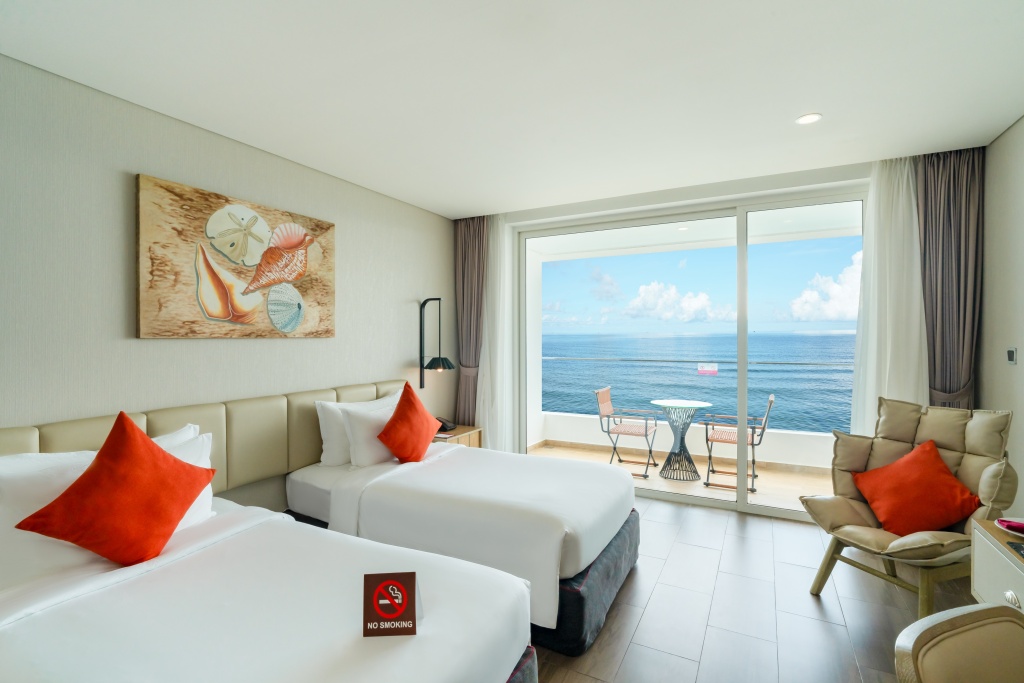 Seashells Phu Quoc Hotel & Spa Room Type - Premium Twin room with ocean view (twin beds)