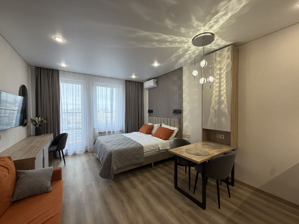 Апартаменты Уютная студия в 1 минуте от метро Волгоградский проспект — фото