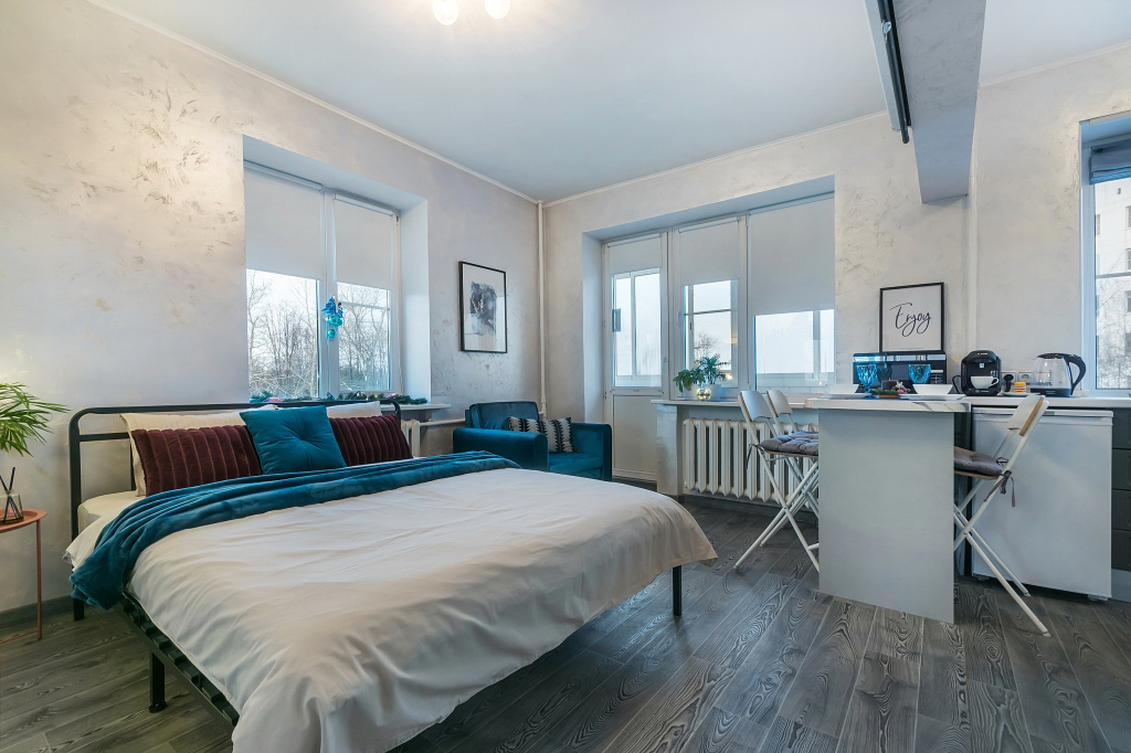 Квартира Moscow Deluxe Apartments Comfy Studio in Koptevo — фото