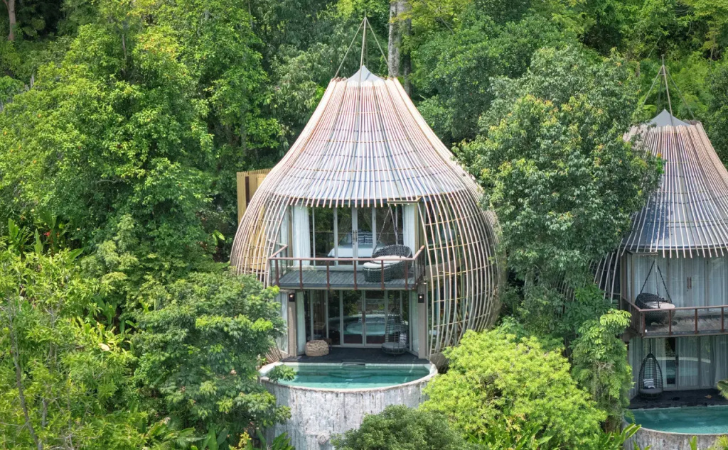 Tree Pool Villa with balcony and with jungle view