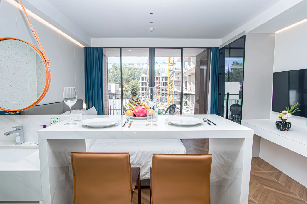 Отель Апартаменты New Boutique Studio Near the Sea в Тхаланге