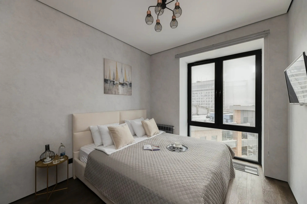 Апартаменты SMART LOFTS | Blueberry | С отдельной спальней | Бизнес-класс у метро — фото