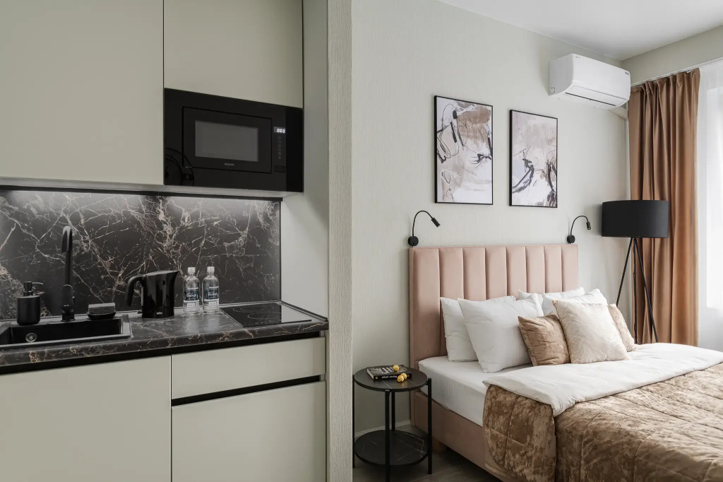 Апартаменты Comfort Life на Электрозаводской Студия — фото