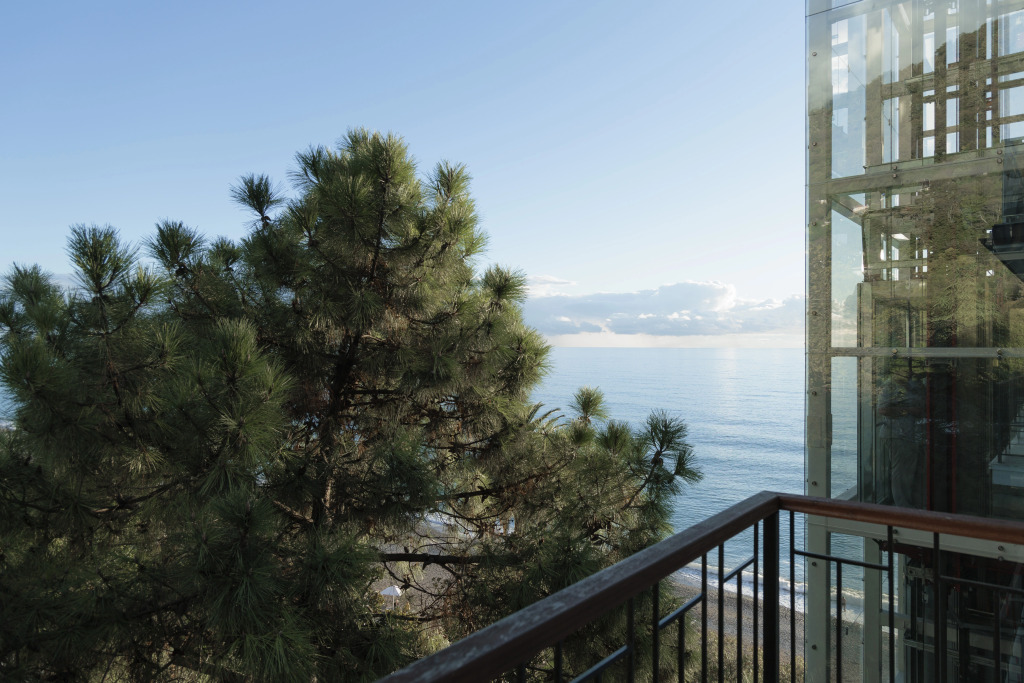 Двухместный номер Стандарт с красивым видом из окна двуспальная кровать в Нарт