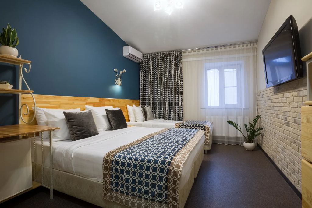 Tulskij Levsha Hotel Room Type - Comfort Triple room