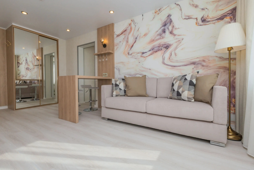 Hotel Dvina Room Type - 2 Bedrooms Comfort Double room with city view full double bed