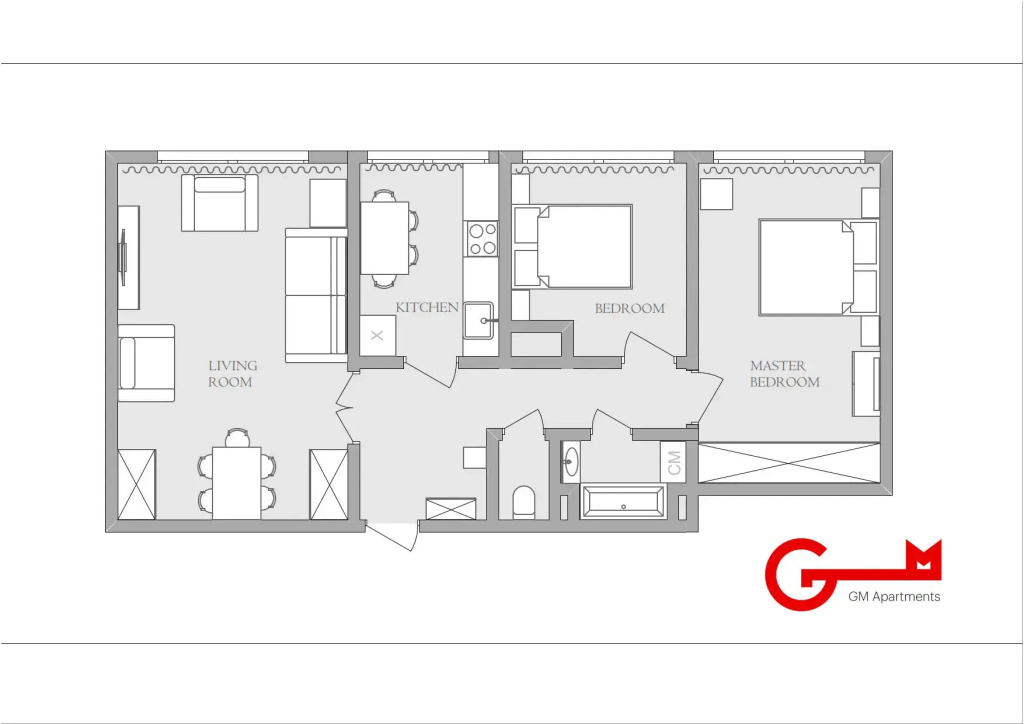 Отель Квартира GM Apartments с Видом на Новый Арбат и Moscow City в Москве