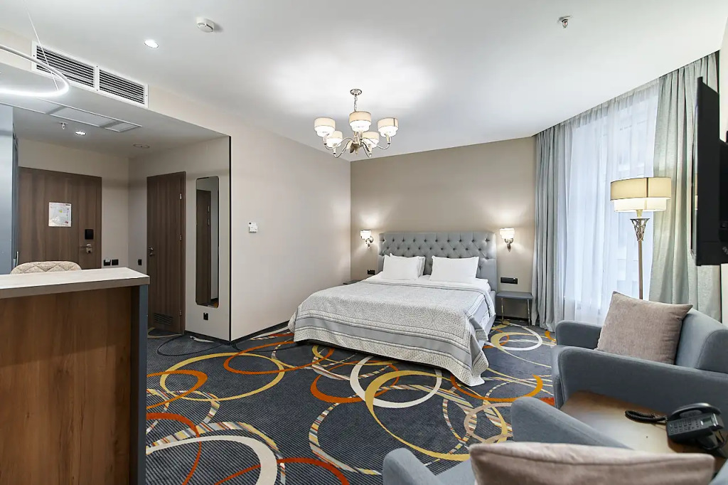 Двухместный номер Студио двуспальная кровать в Willing Hotel