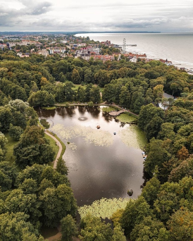 Городской парк зеленоградск фото