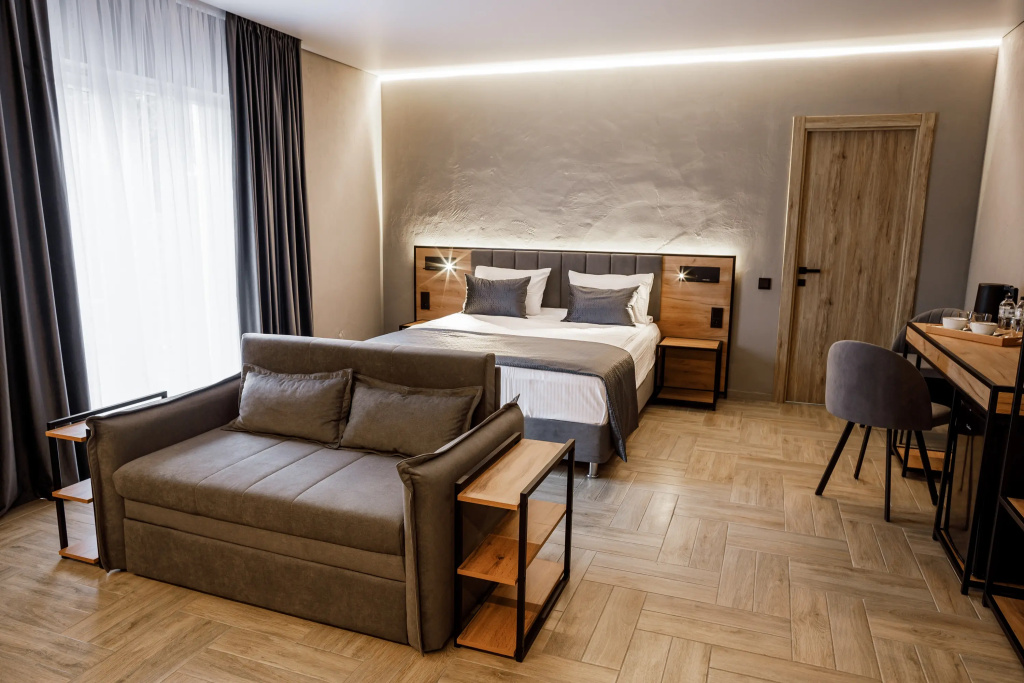 Superior Quadruple room with view