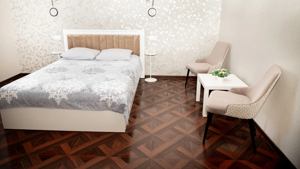 Deluxe Double room with city view (full double bed)