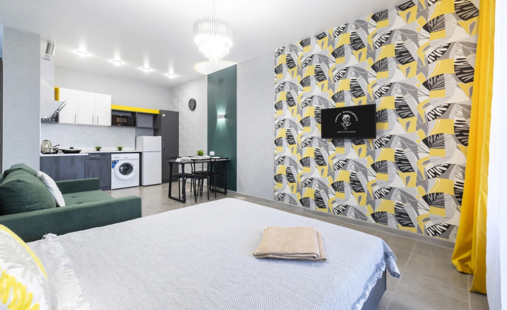 Апартаменты Prince Apartments на ПроспектеСтроителей 18к1