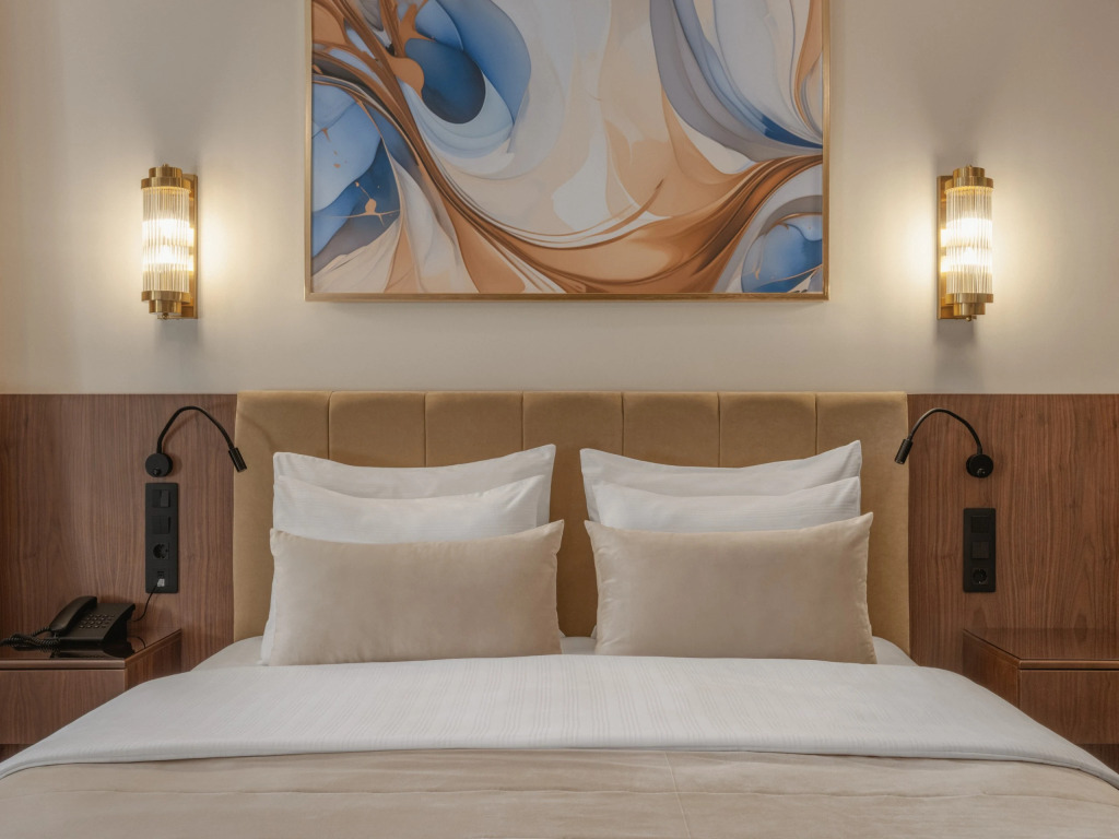 Двухместный номер Premium двуспальная кровать в Казахстан