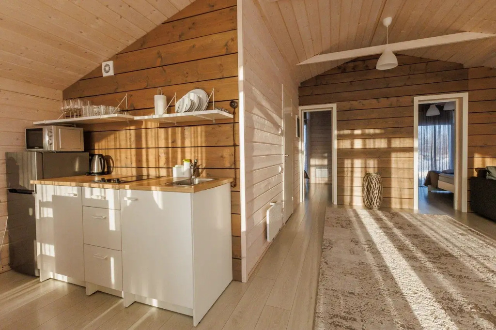 Четырёхместный коттедж с красивым видом из окна в Strawberry fields