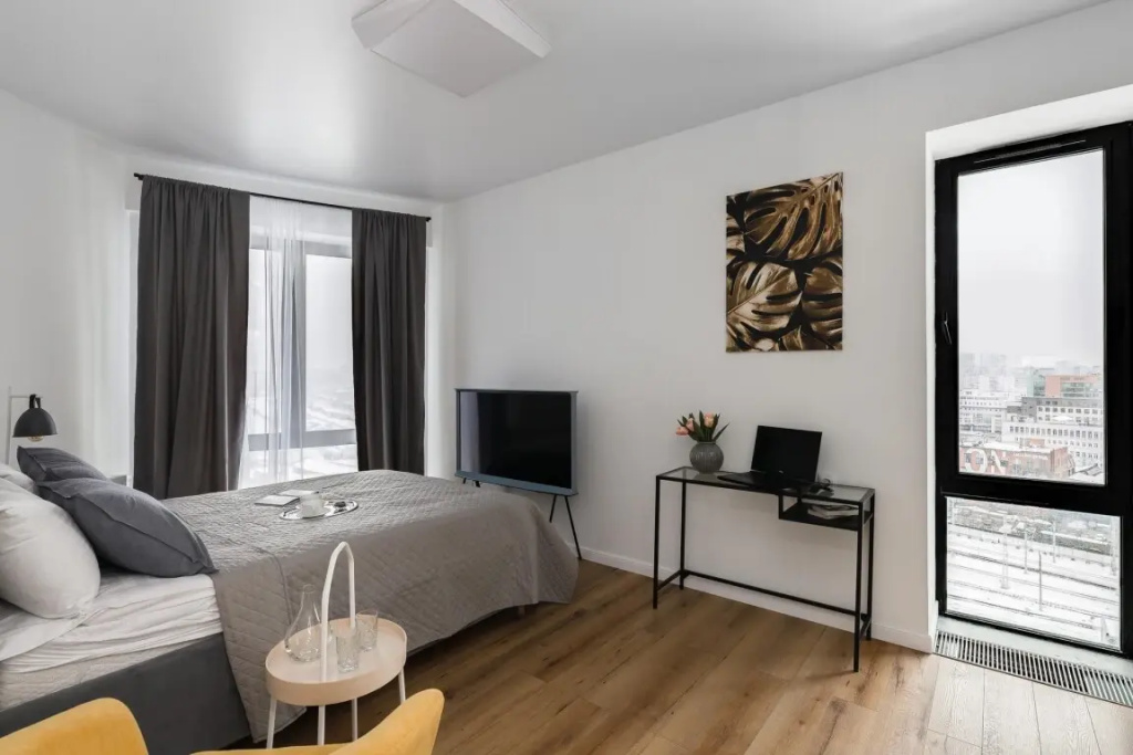 Апартаменты SMART LOFTS | Silver | С отдельной спальней в ЖК бизнес-класса у метро — фото
