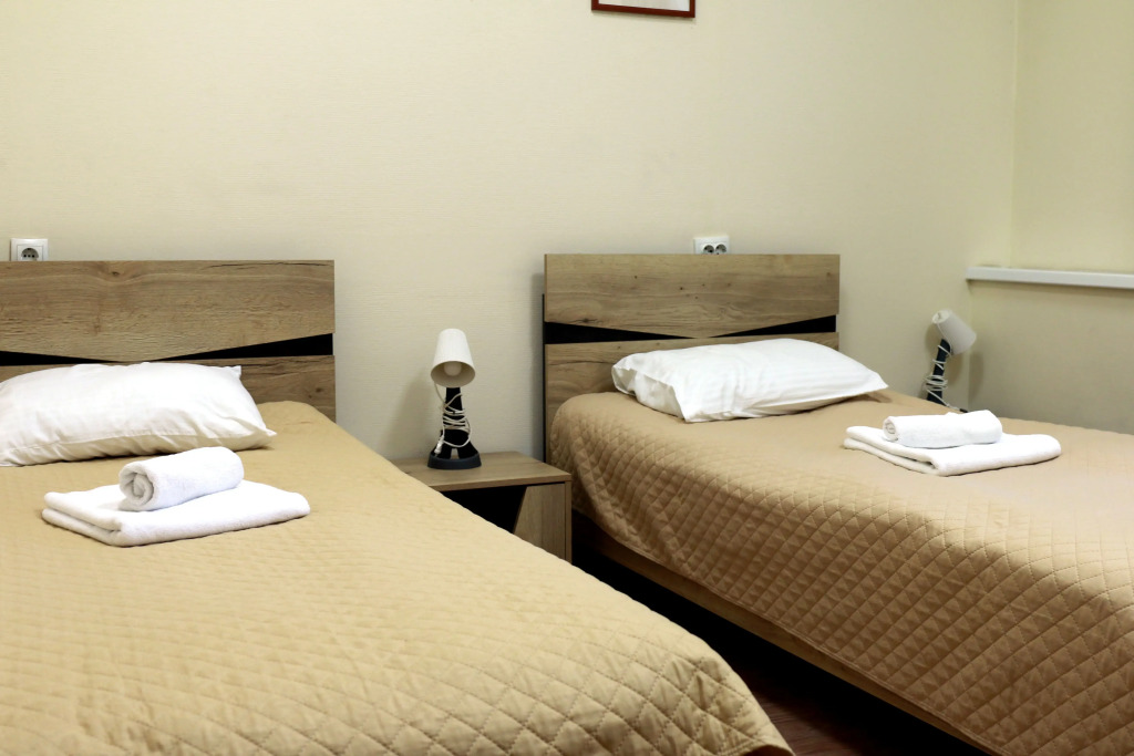 Двухместный номер Стандартный с красивым видом из окна 2 отдельные кровати в На Сухаревке