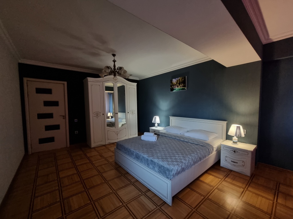 Апартаменты с балконом и с красивым видом из окна в Апартаменты Sea View Residence By Bakuapart