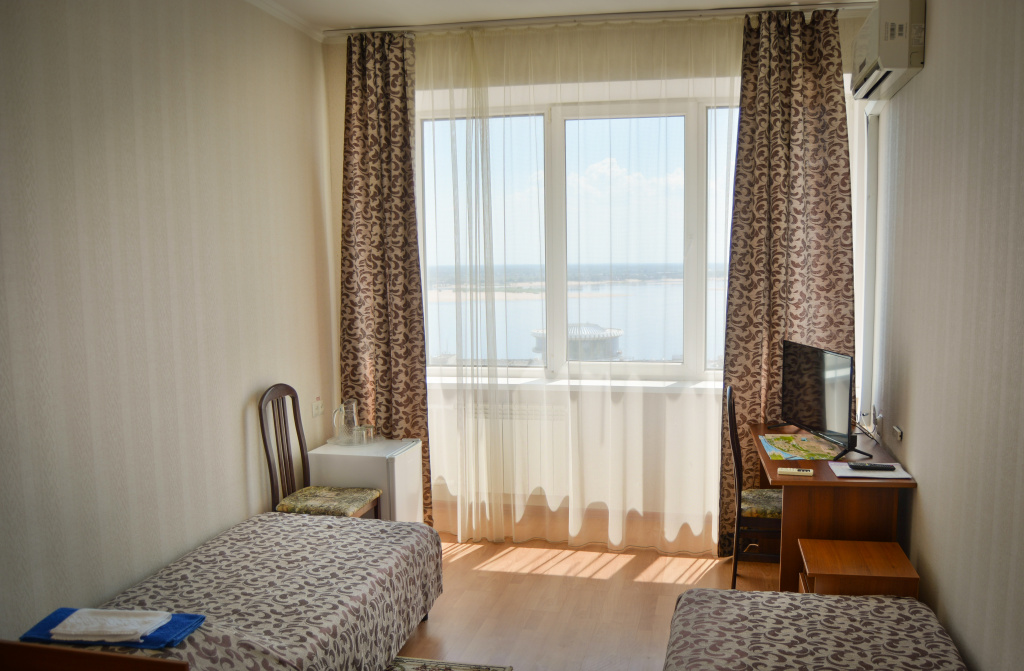 Sluzhba priema i razmeshcheniya oblsovprofa Profsoyuznaya Hotel Room Type - Standard Double room with view twin beds