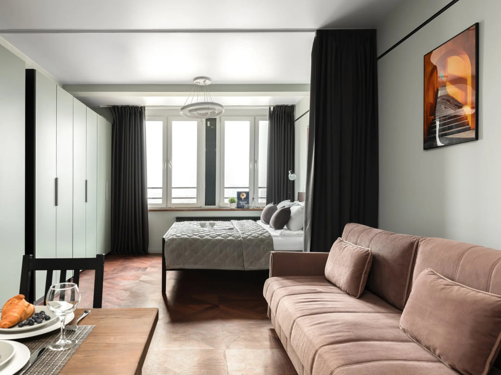 Апартаменты SMART LOFTS | Saturn | 29 этаж | Бизнес-класс у метро Дмитровская — фото